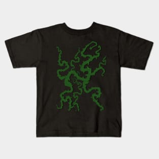 Vines (black background) Kids T-Shirt